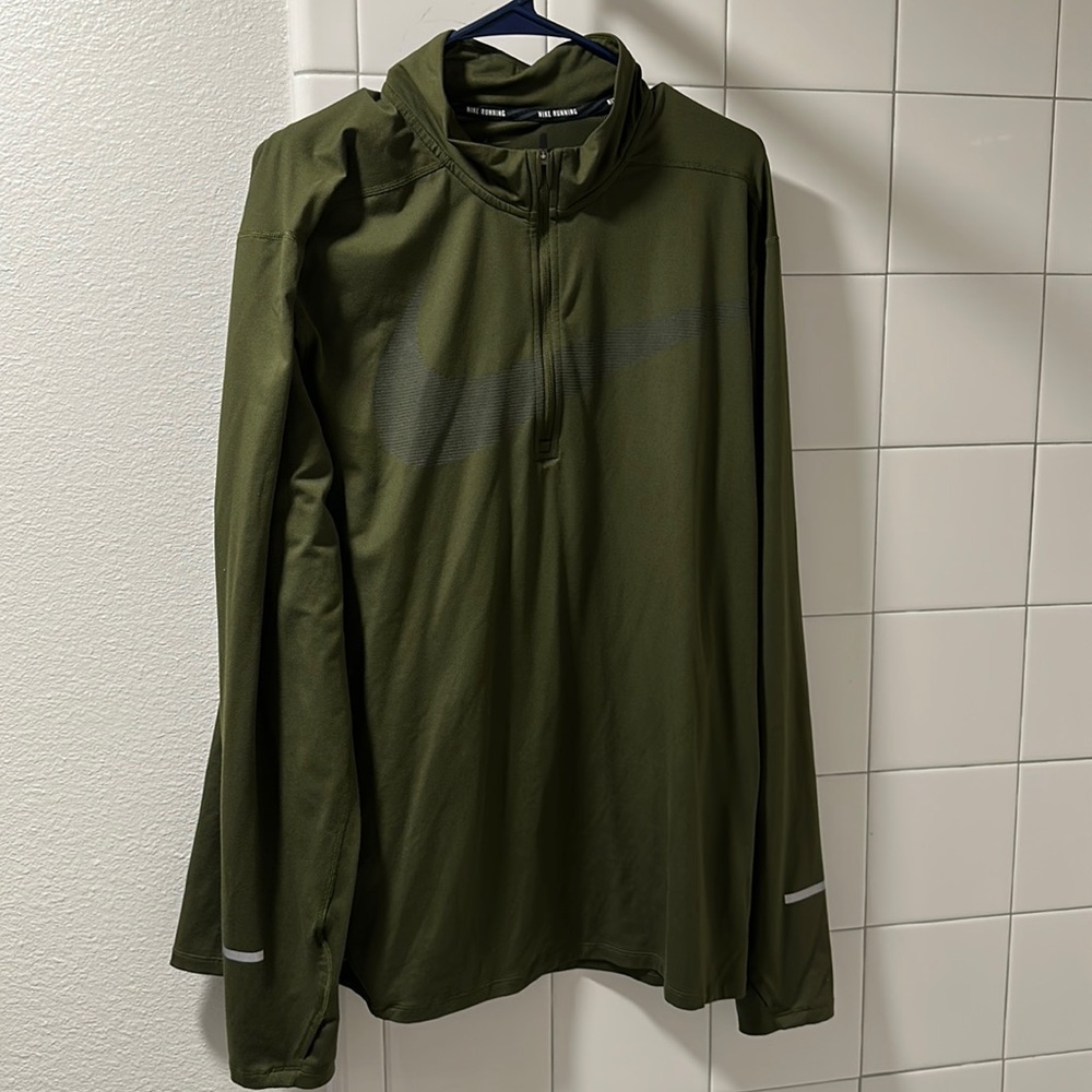 Like New - Green XL Nike Half Zip